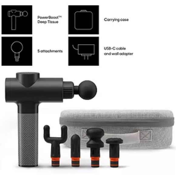 Sharper Image Power Percussion Deep Tissue Massager - Picture 3 of 4